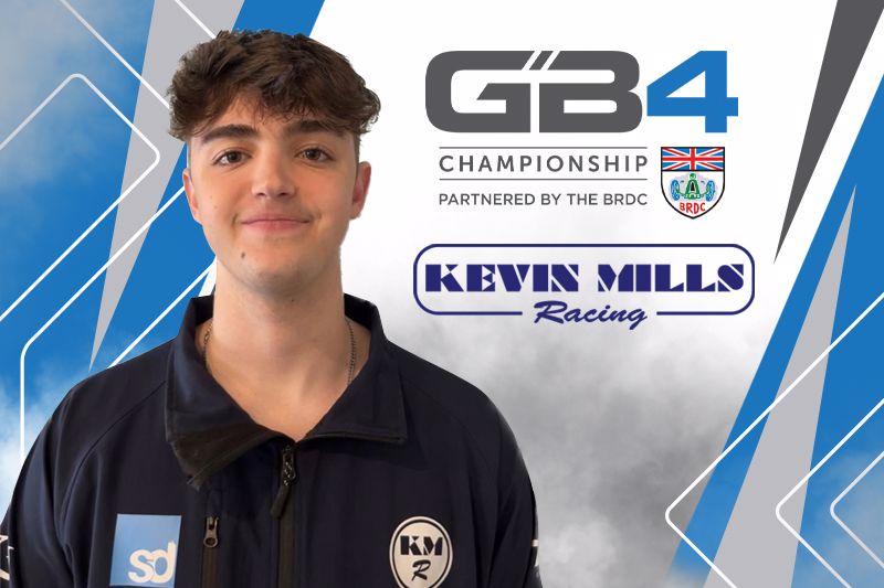 Jeremy Fairbairn joins reigning GB4 team champions Kevin Mills Racing