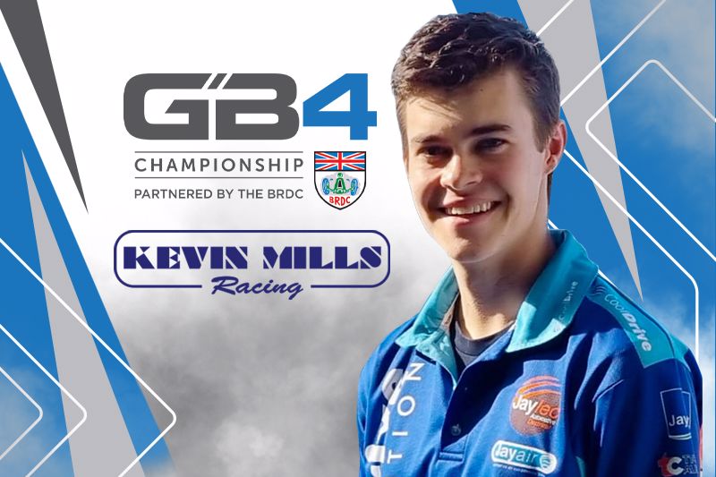 Team Champions Kevin Mills Racing confirms Jack Clifford in GB4 line-up