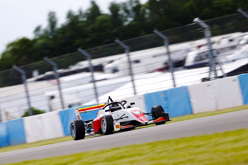Granfors leads Friday session two at Donington Park